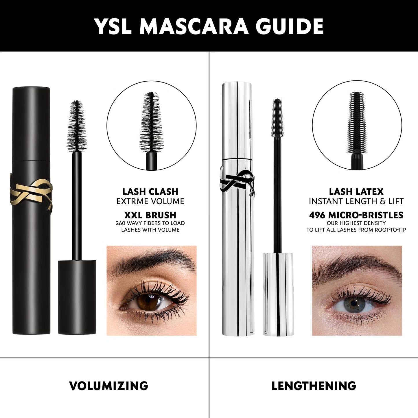 Yves Saint Laurent Lash Latex Mascara - Black 01