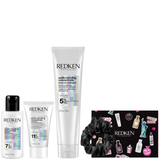 Redken Acidic Bonding Concentrate Leave-In Treatment 150ml, Shampoo 75ml, Conditioner 50ml and Satin Scrunchie Set