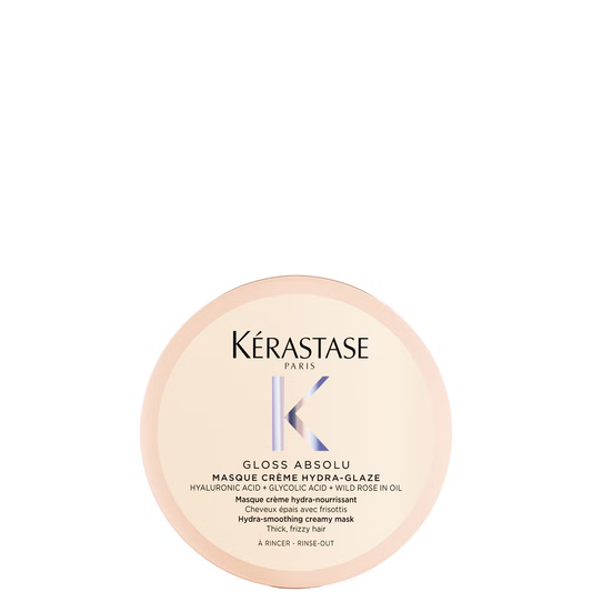 Kérastase Gloss Absolu Masque Crème Hydra-Glaze For Thick Frizzy Hair 75ml