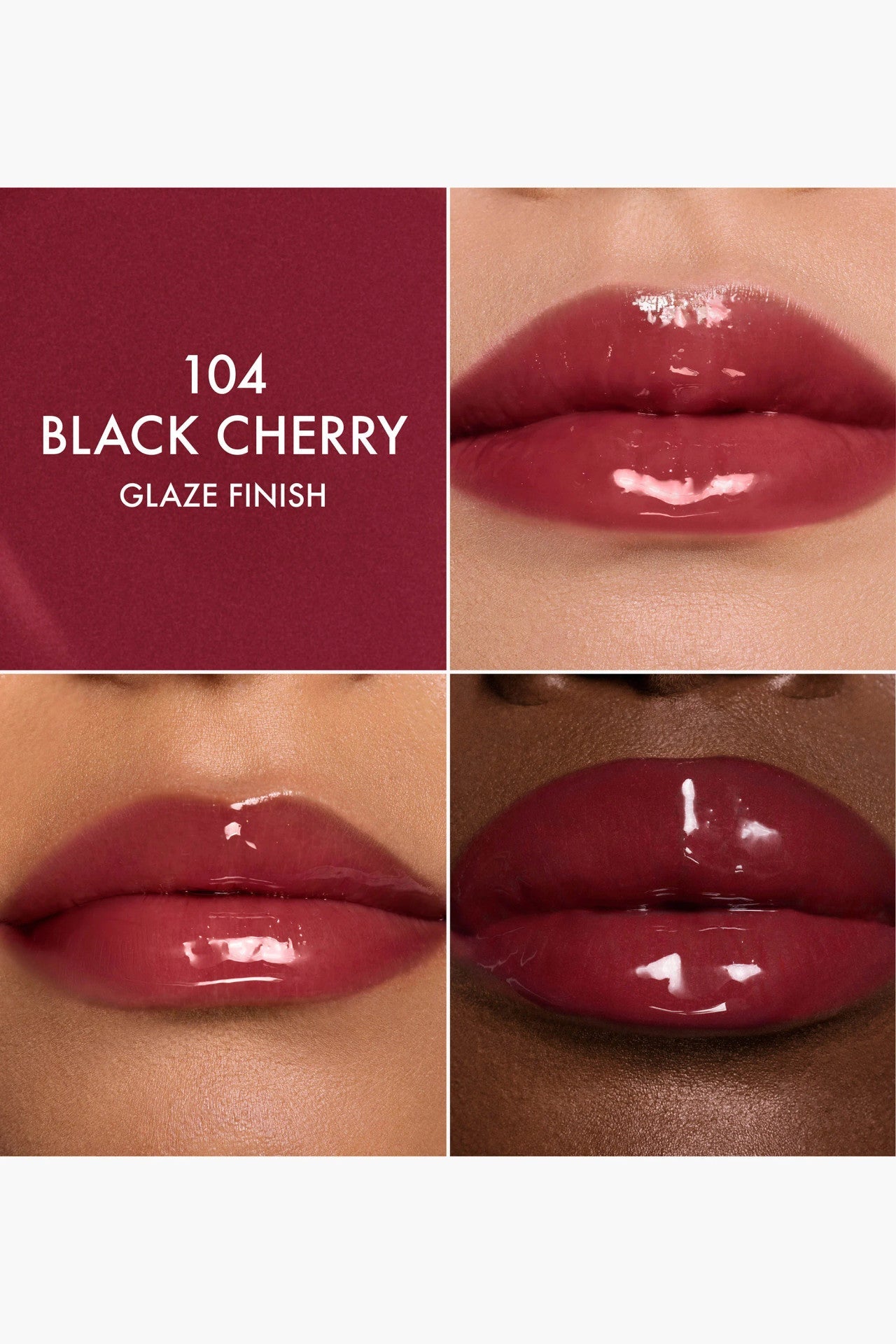 DIOR Addict Lip Glow Oil 104 Black Cherry