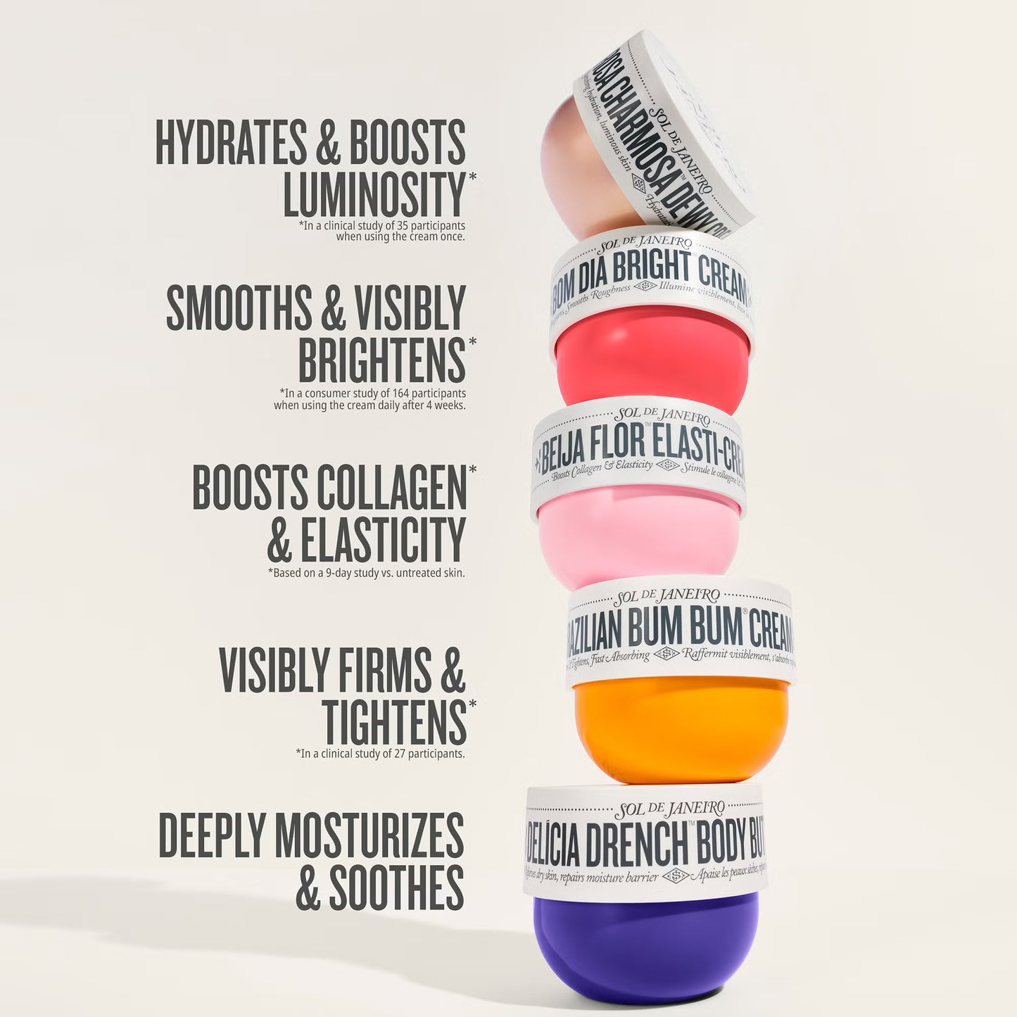 Sol de Janeiro Rosa Charmosa Dewy Body Cream 240ml