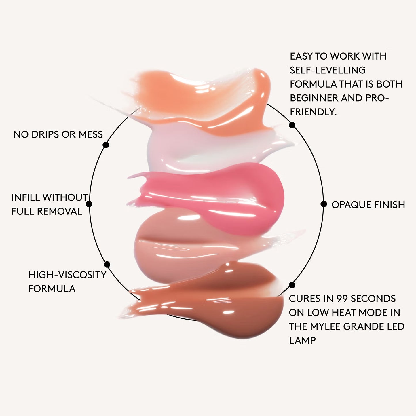 Mylee Super Pigment Builder Gel - Rose Petal 13ml