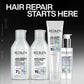 Redken Acidic Bonding Concentrate Leave-In Treatment 150ml, Shampoo 75ml, Conditioner 50ml and Satin Scrunchie Set