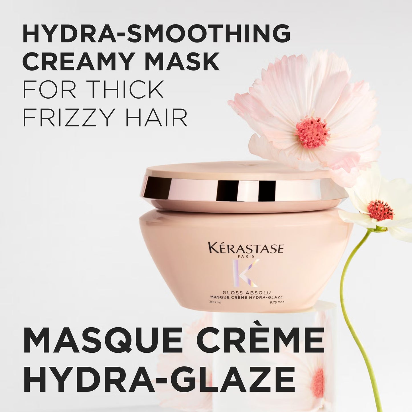 Kérastase Gloss Absolu Masque Crème Hydra-Glaze For Thick Frizzy Hair 75ml